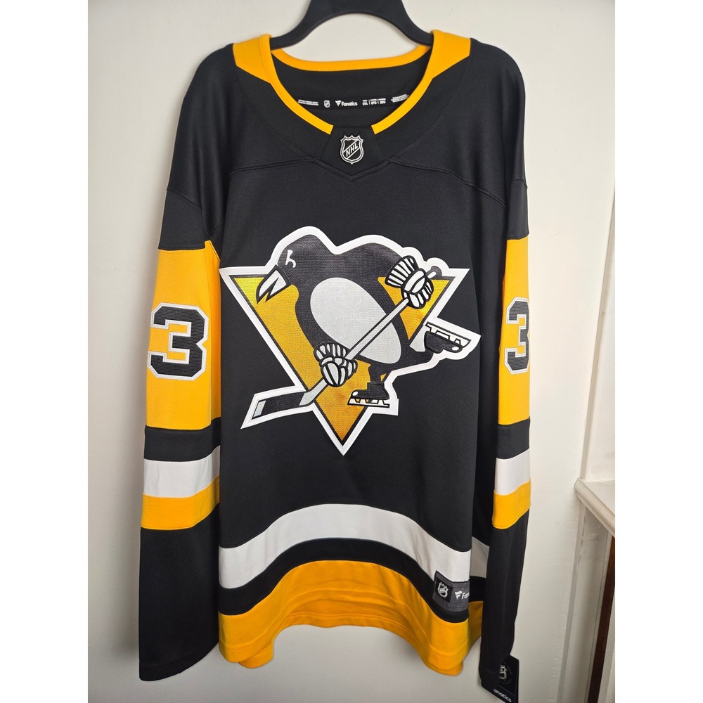 Pittsburgh Penguins Kevin Hayes Fanatics Breakaway Home Jersey Mens 2XL - Picture 1 of 6
